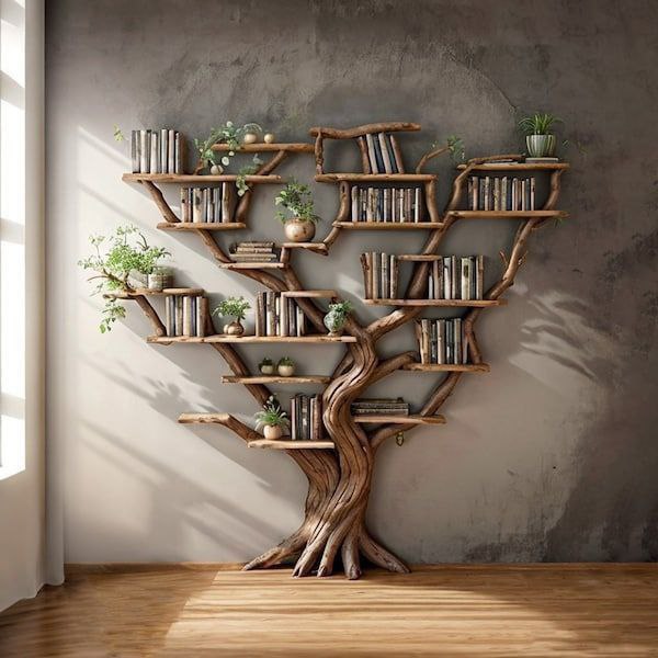 مدل کتابخونه های درختی